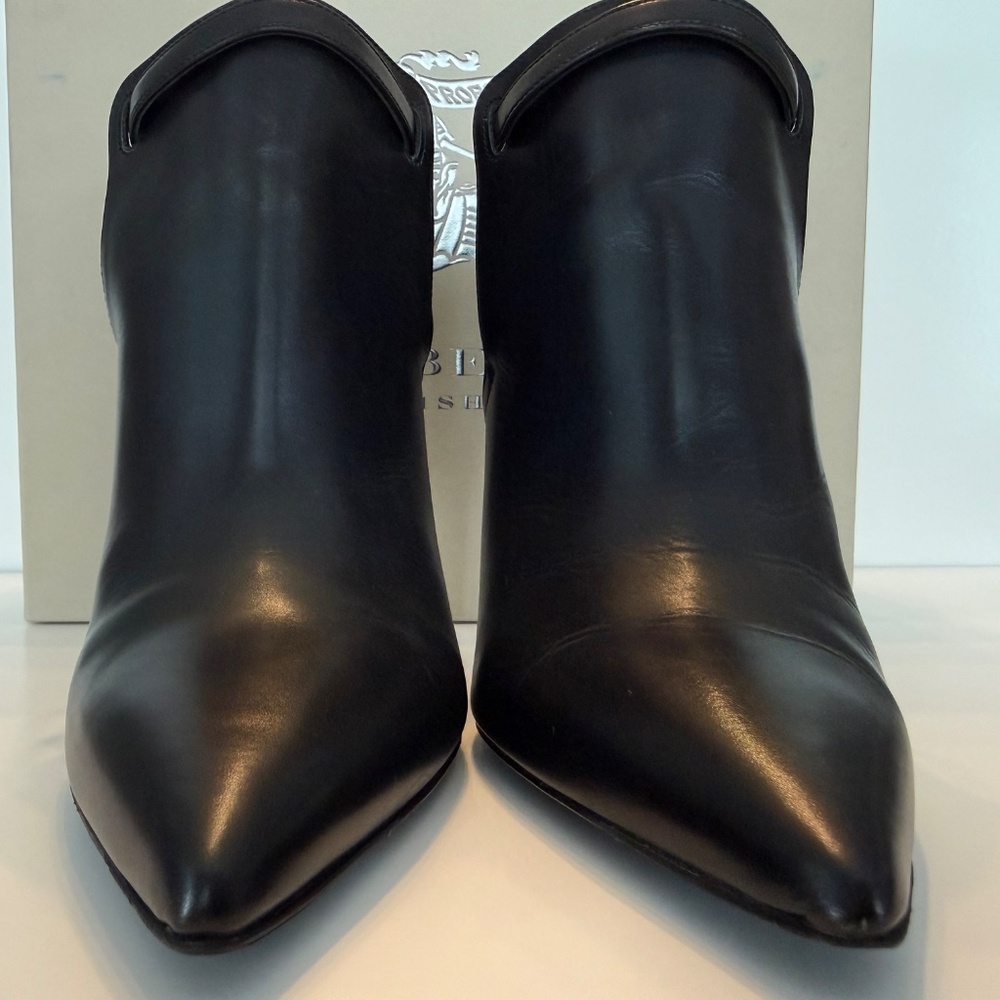 BURBERRY WOOLWELL ANKLE BOOTS - Picture 6 of 14
